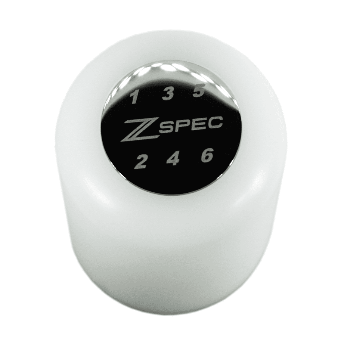 ZSPEC Shift Knob, M10-1.25, Delrin & Stainless, 6-Speed, Fits 350z/370z/G35/G37/Z/EVO/RX