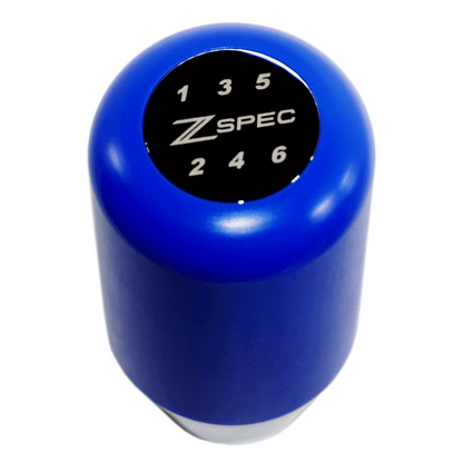 ZSPEC Shift Knob, M10-1.5, Delrin & Stainless, 6-Speed Shift Pattern Coin