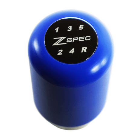 ZSPEC Shift Knob, M8-1.25, Delrin & Stainless, 5-Speed Shift Pattern Coin