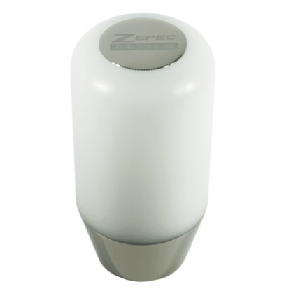 ZSPEC Shift Knob, M8-1.25, Delrin & Stainless, 4-Speed Shift Pattern Coin
