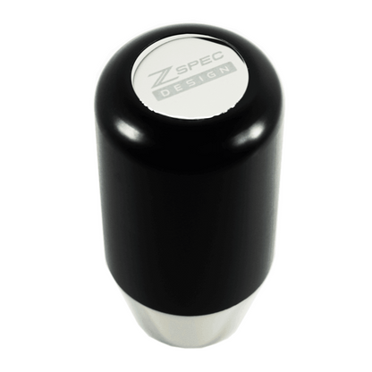 ZSPEC Shift Knob, M12-1.25, Delrin & Stainless, 4-Speed Shift Pattern Coin