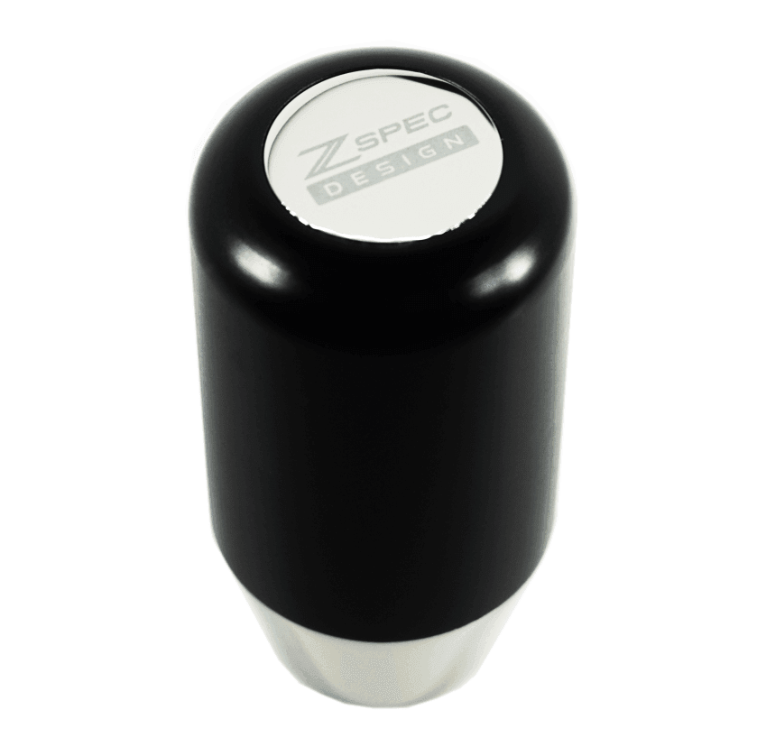 ZSPEC Shift Knob, M8-1.25, Delrin & Stainless, 4-Speed Shift Pattern Coin