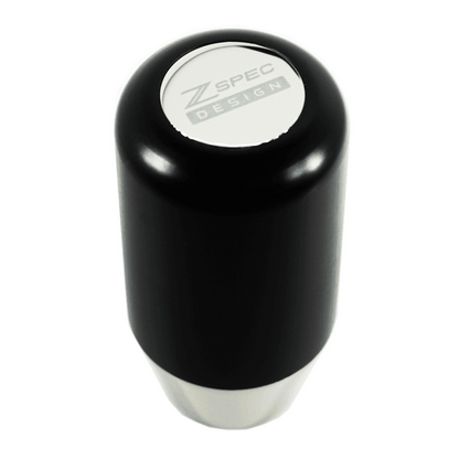 ZSPEC Shift Knob, M8-1.25, Delrin & Stainless, 4-Speed Shift Pattern Coin