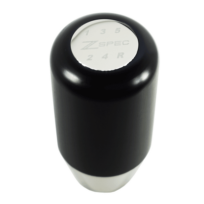 ZSPEC Shift Knob, M12-1.25, Delrin & Stainless, 5-Speed Shift Pattern Coin