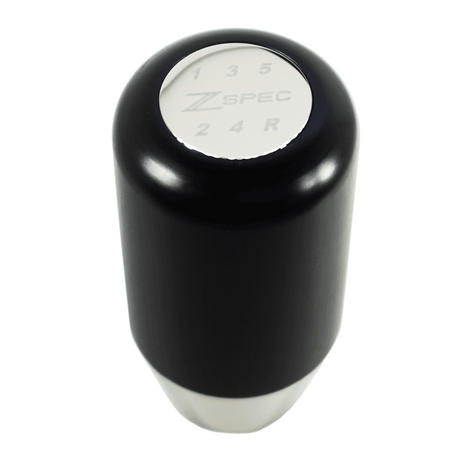 ZSPEC Shift Knob, M10-1.5, Delrin & Stainless, 5-Speed Shift Pattern Coin