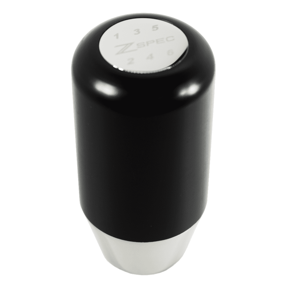 ZSPEC Shift Knob, M10-1.25, Delrin & Stainless, 6-Speed, Fits 350z/370z/G35/G37/Z/EVO/RX