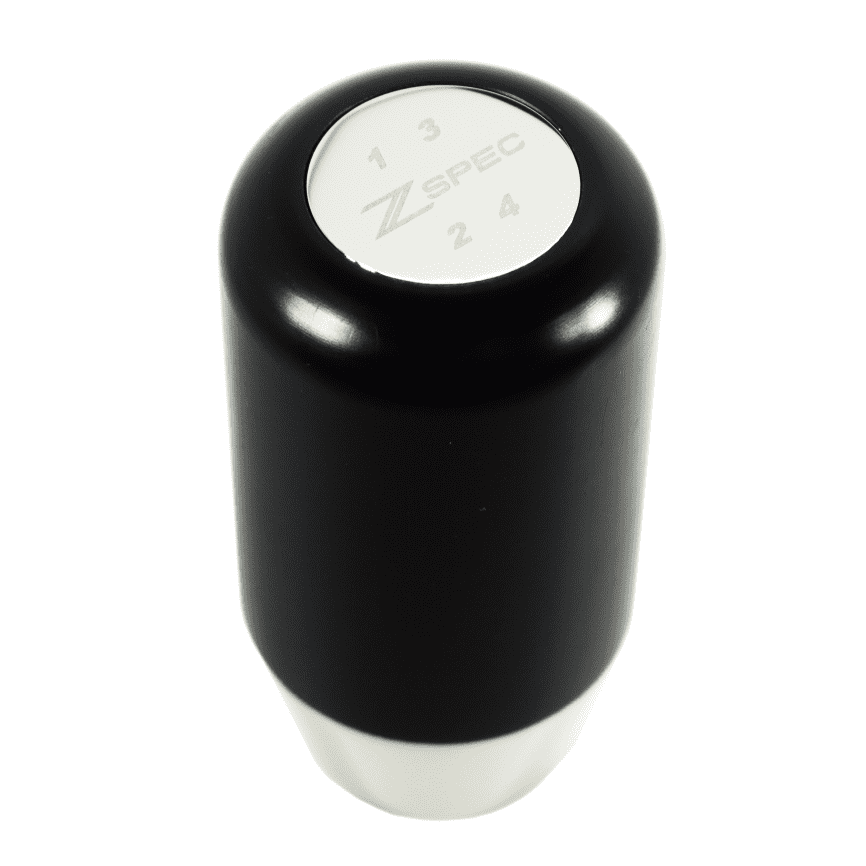 ZSPEC Shift Knob, M10-1.25, Delrin & Stainless, 4-Speed Pattern 240z/260z/280z/Other