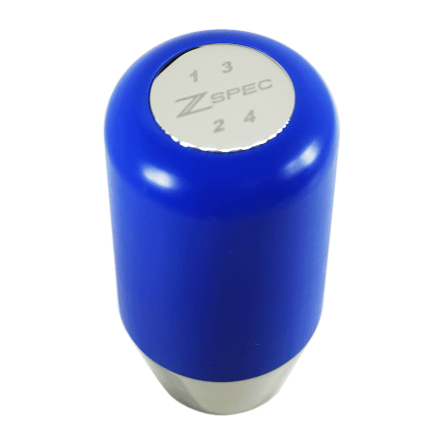 ZSPEC Shift Knob, M10-1.5, Delrin & Stainless, 4-Speed Shift Pattern Coin