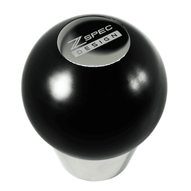 ZSPEC Shift Knob, M12-1.25, Delrin & Stainless, 5-Speed Shift Pattern Coin