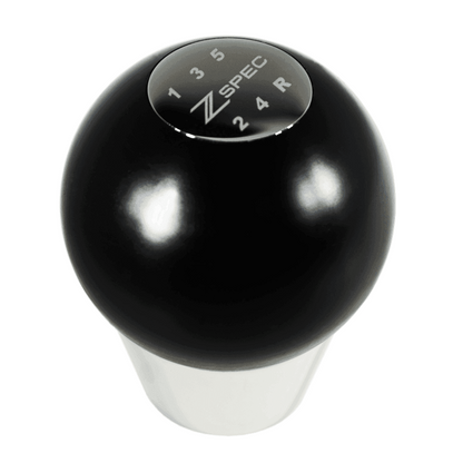 ZSPEC Shift Knob, M10-1.5, Delrin & Stainless, 5-Speed Shift Pattern Coin