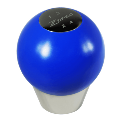 ZSPEC Shift Knob, M8-1.25, Delrin & Stainless, 4-Speed Shift Pattern Coin