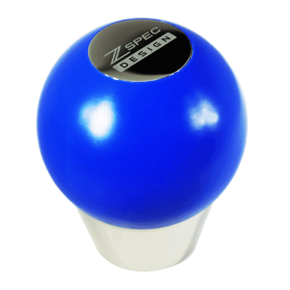 ZSPEC Shift Knob, M12-1.25, Delrin & Stainless, 6-Speed Shift Pattern Coin