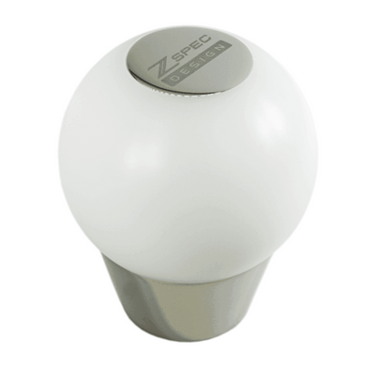 ZSPEC Shift Knob, M8-1.25, Delrin & Stainless, 5-Speed Shift Pattern Coin