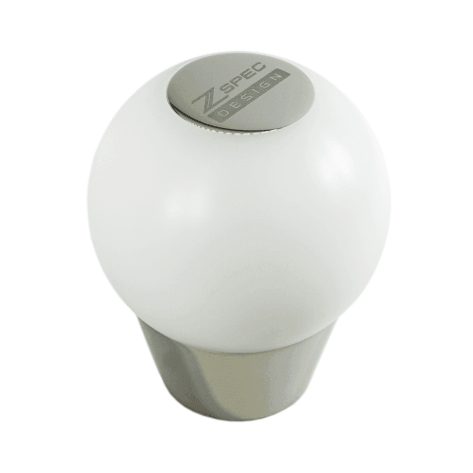 ZSPEC APEX Shift Knob, M10-1.5, Delrin & Stainless, 6-Speed Shift Pattern Coin