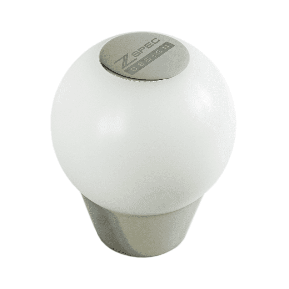ZSPEC Shift Knob, M10-1.25, Delrin & Stainless, 5-Speed, Fits 300zx/240SX/3000GT/R32/R33/R34