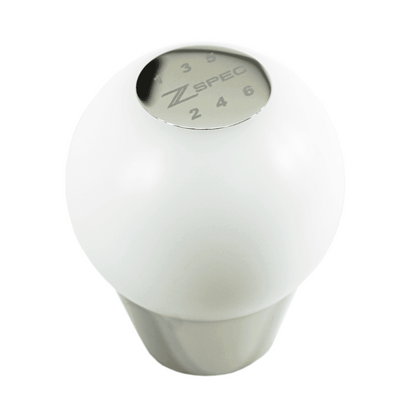 ZSPEC APEX Shift Knob, M10-1.5, Delrin & Stainless, 6-Speed Shift Pattern Coin