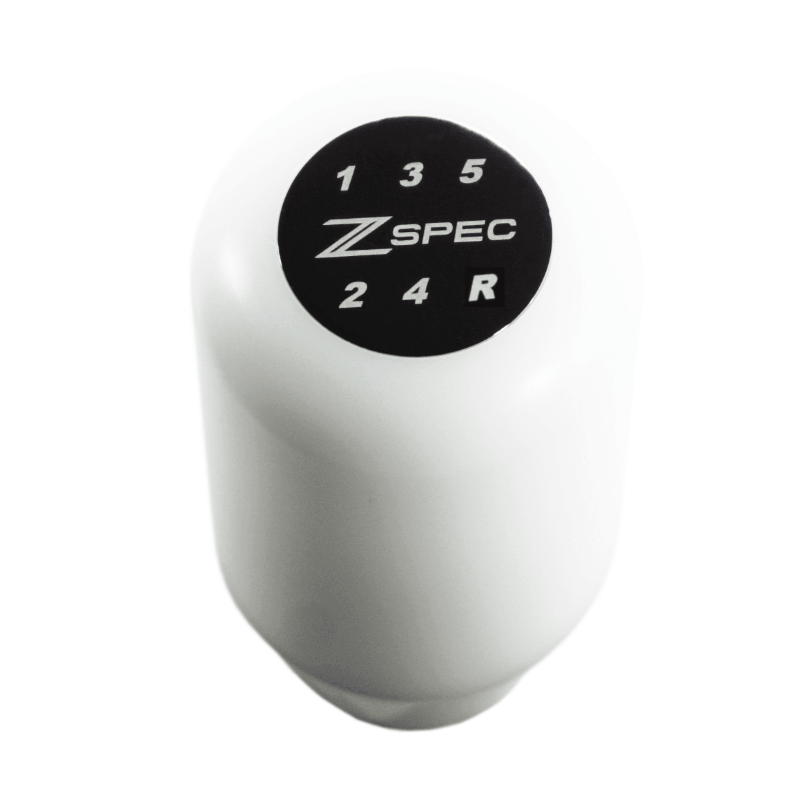 ZSPEC Shift Knob, M10-1.5, Delrin & Stainless, 5-Speed Shift Pattern Coin