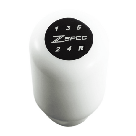 ZSPEC Shift Knob, M12-1.25, Delrin & Stainless, 5-Speed Shift Pattern Coin