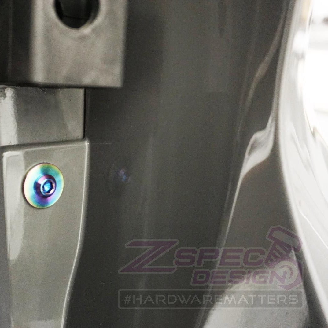 ZSPEC Dress Up Bolts® Hatch/Trunk-Area Fastener Kit for '11-23 Dodge Durango, Titanium