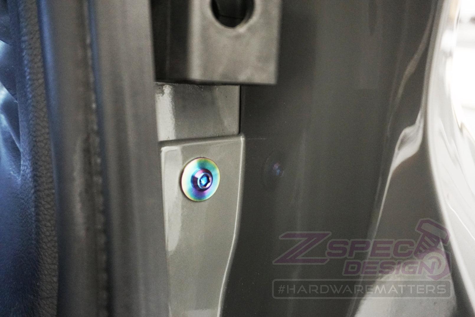 ZSPEC Dress Up Bolts® Hatch/Trunk-Area Fastener Kit for '11-23 Dodge Durango, Titanium