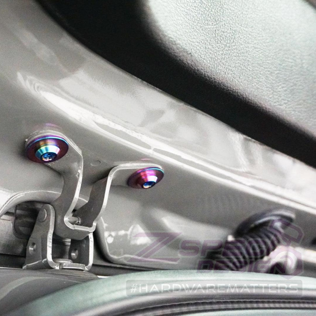 ZSPEC Dress Up Bolts® Hatch/Trunk-Area Fastener Kit for '11-23 Dodge Durango, Titanium
