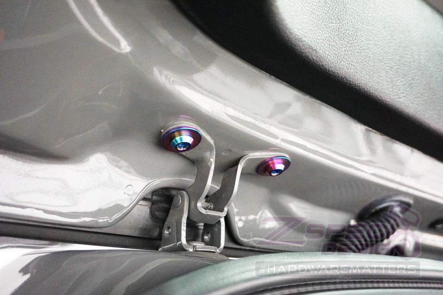 ZSPEC Dress Up Bolts® Hatch/Trunk-Area Fastener Kit for '11-23 Dodge Durango, Titanium