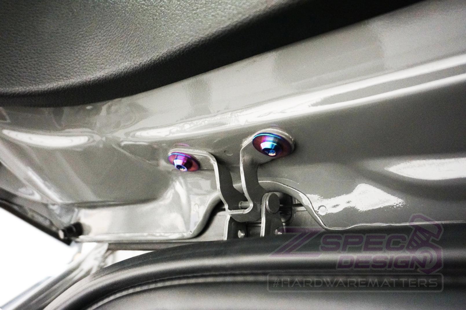 ZSPEC Dress Up Bolts® Hatch/Trunk-Area Fastener Kit for '11-23 Dodge Durango, Titanium