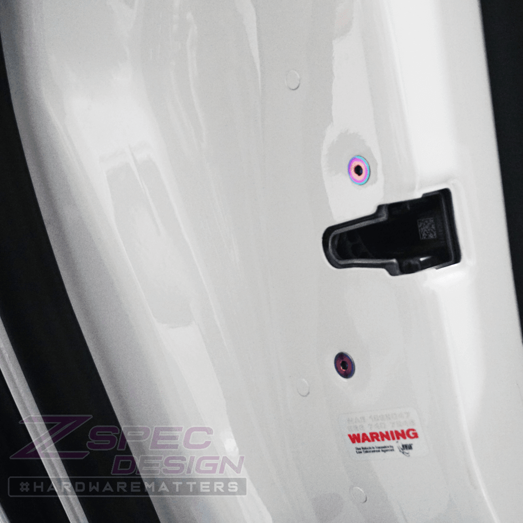 ZSPEC Dress Up Bolts® Fastener Kit, Door Jams Area for Toyota Supra MK5, Titanium