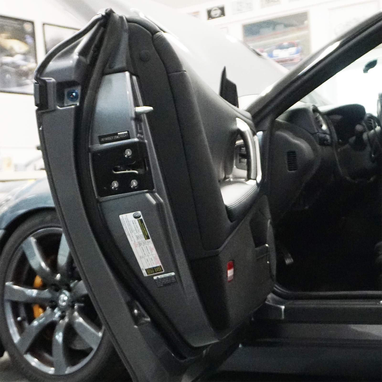 ZSPEC Door Jams Area Dress Up Bolts® Fastener Kit for '09-23 Nissan GTR (R35), Titanium