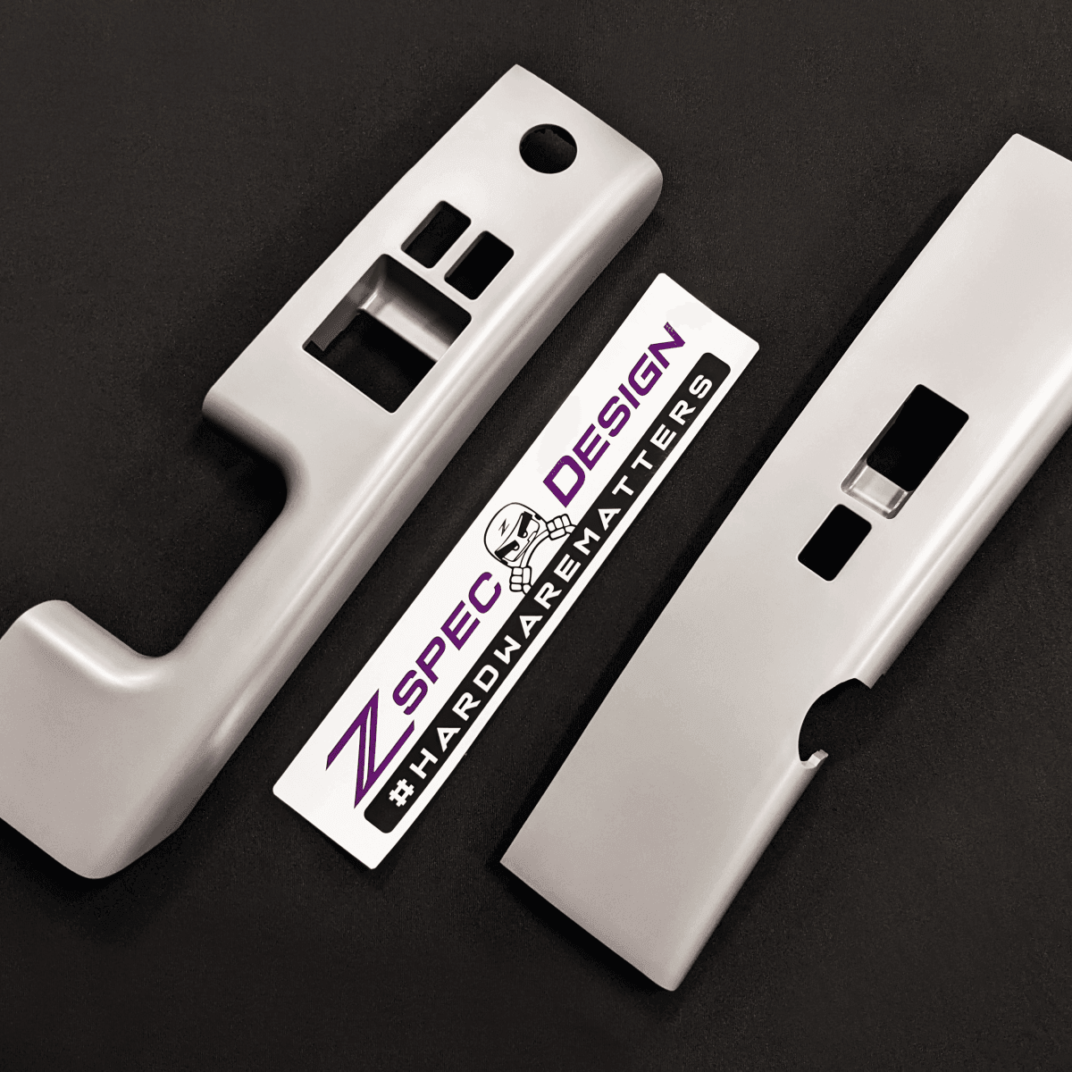 ZSPEC 350z Z33 Interior Door Window Switch Finisher Set for LHD '06-09, Grey