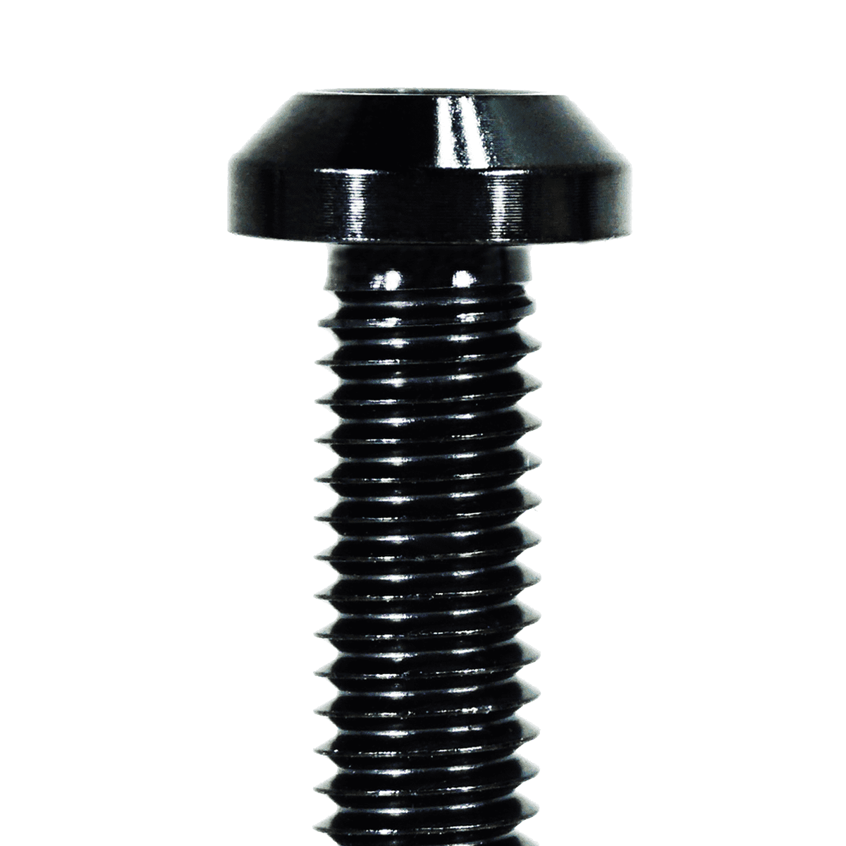 ZSPEC M8-1.25x30mm Dress Up Bolts® Fastener, Angled Head, Titanium Grade-5, Per Each