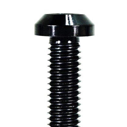 ZSPEC M8-1.25x25mm Dress Up Bolts® Fastener, Angled Head, Titanium Grade-5, Per Each
