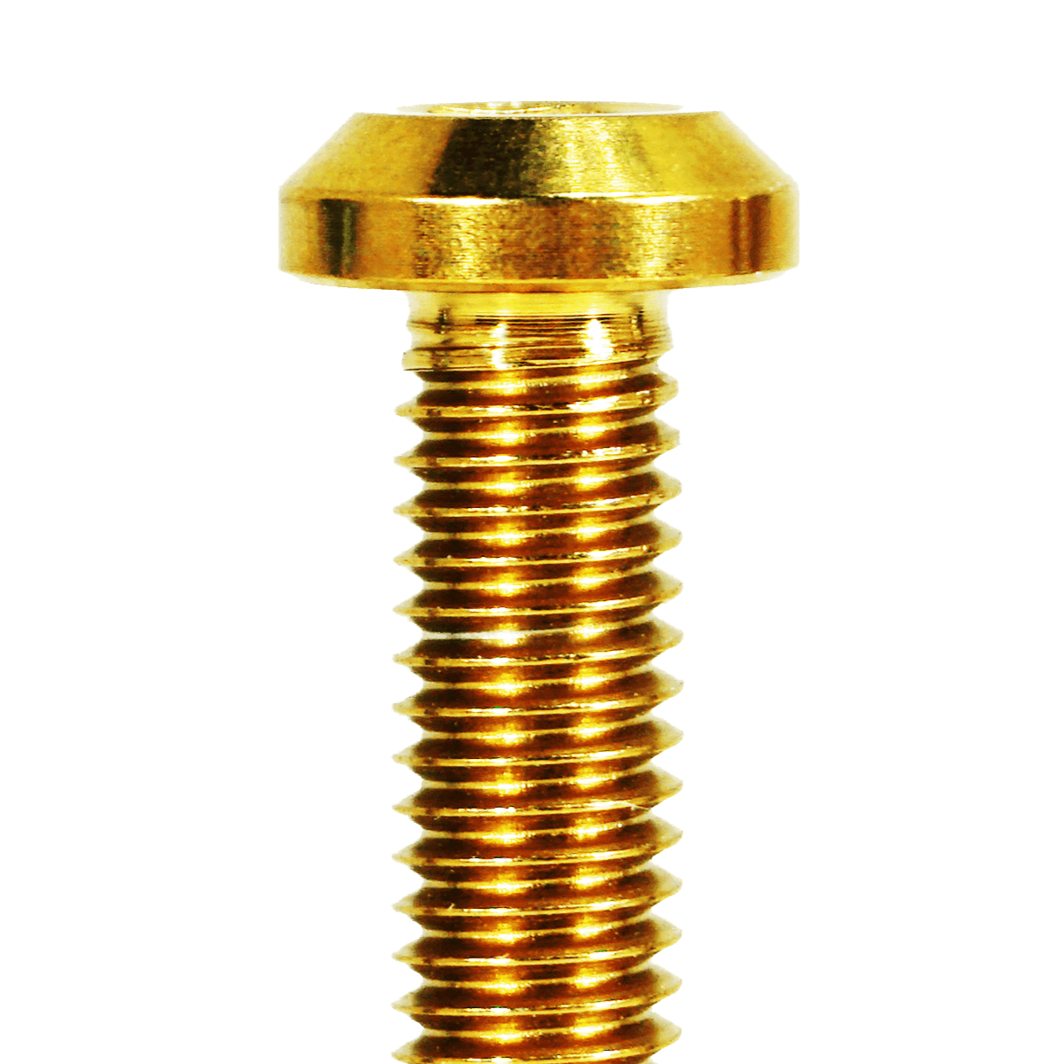 ZSPEC M6-1.0x70mm Dress Up Bolt® Fastener, Angled Head, Titanium Grade-5, Per Each