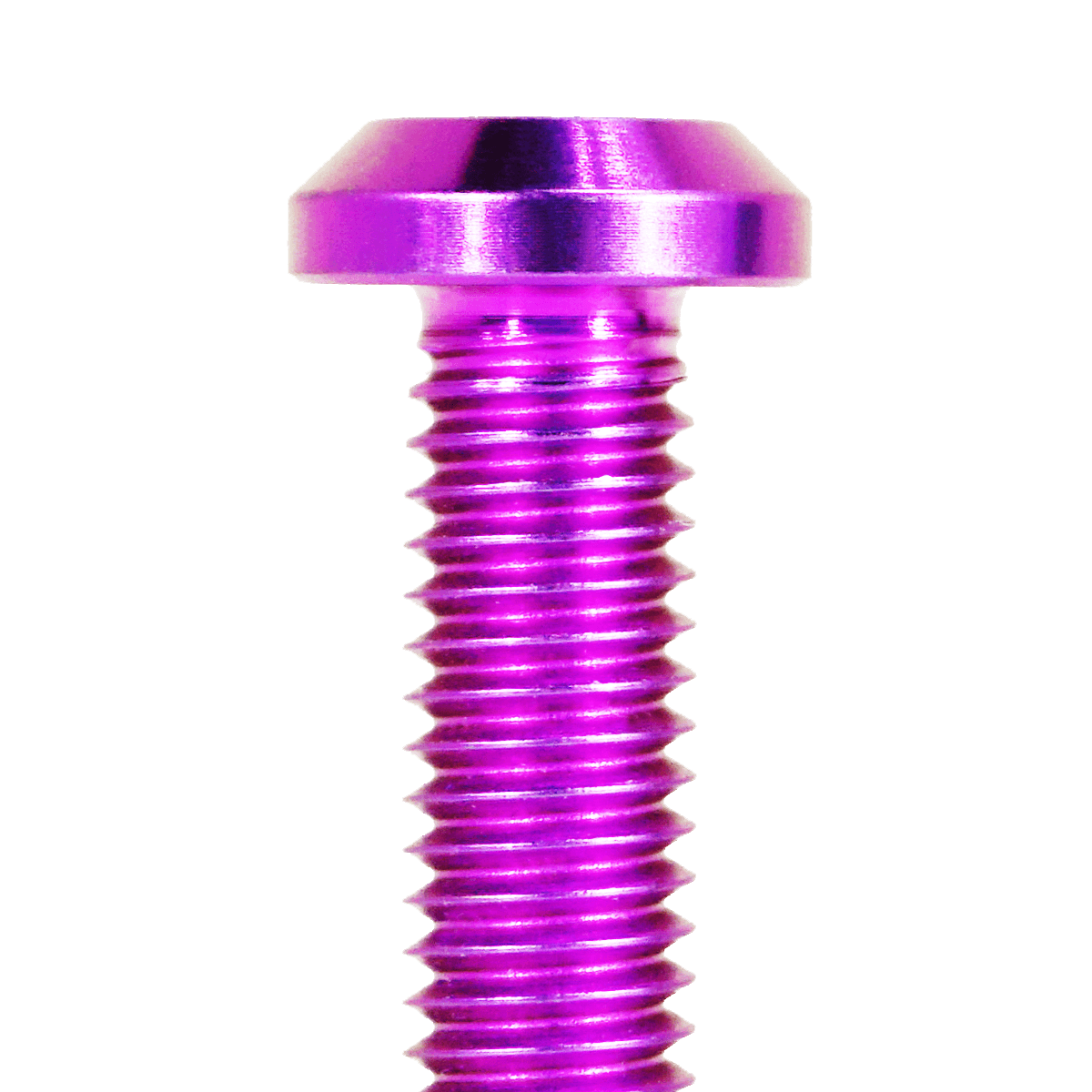 ZSPEC M10-1.25x30mm Dress Up Bolts® Fastener, Titanium GR5, Angled Head, Per Each