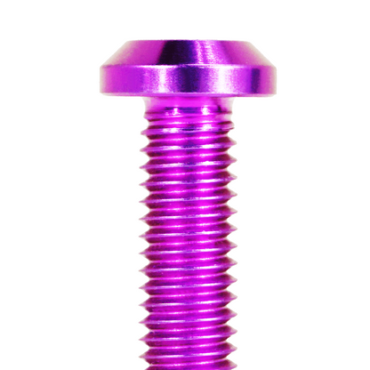 ZSPEC M5-0.8x25mm Dress Up Bolt® Fastener, Angled Head, Titanium Grade-5, Per Each