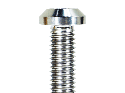 ZSPEC M8-1.25x35mm Dress Up Bolt® Fastener, Angled Head, Titanium Grade-5, Per Each