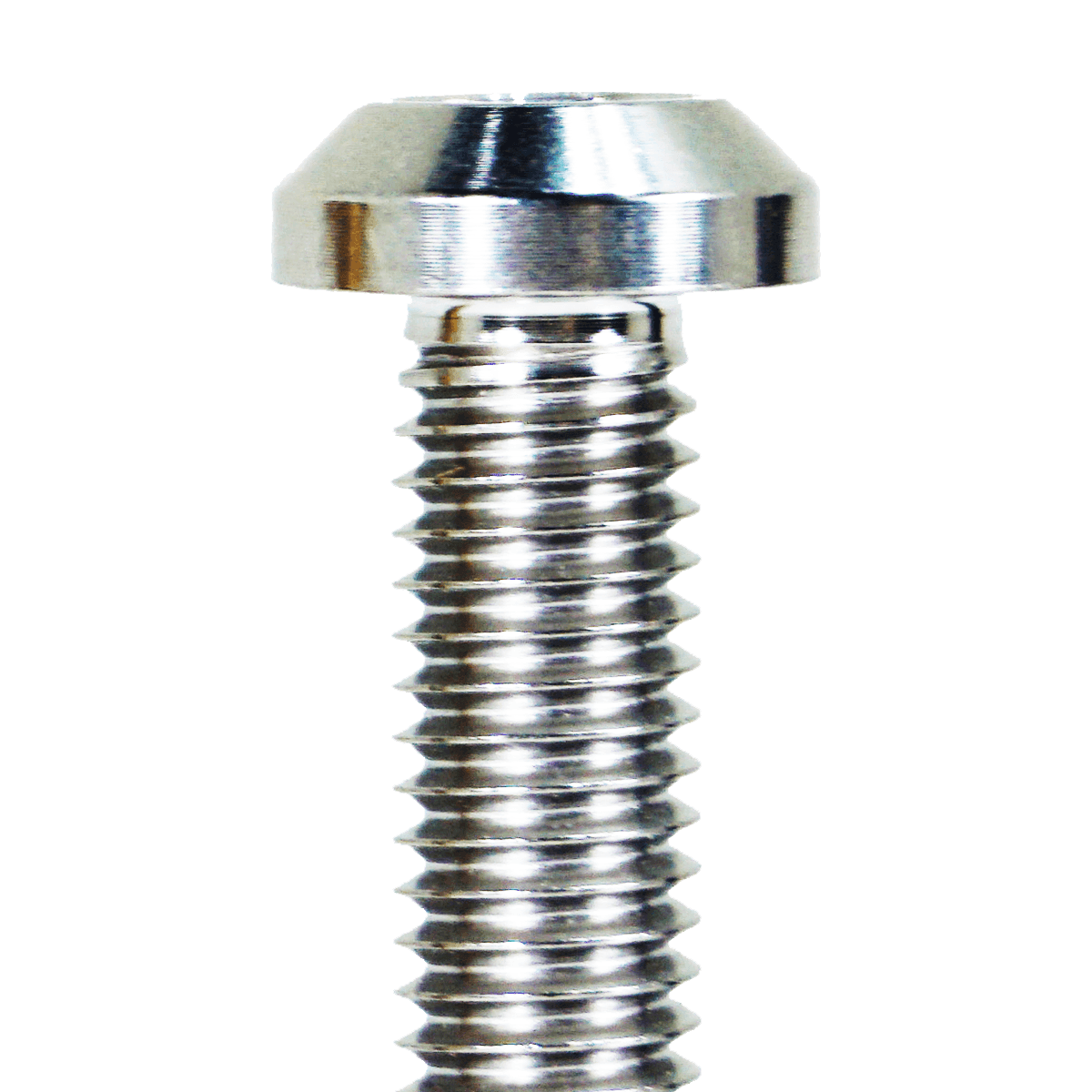 ZSPEC M8-1.25x25mm Dress Up Bolts® Fastener, Angled Head, Titanium Grade-5, Per Each