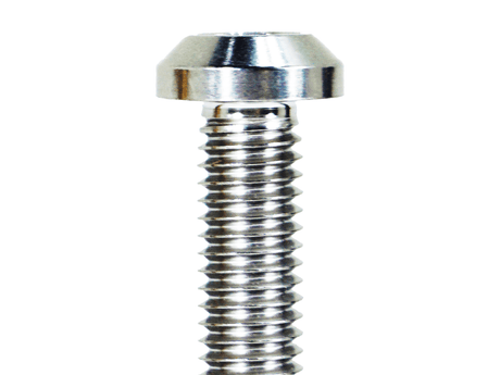 ZSPEC M8-1.25x30mm Dress Up Bolts® Fastener, Angled Head, Titanium Grade-5, Per Each