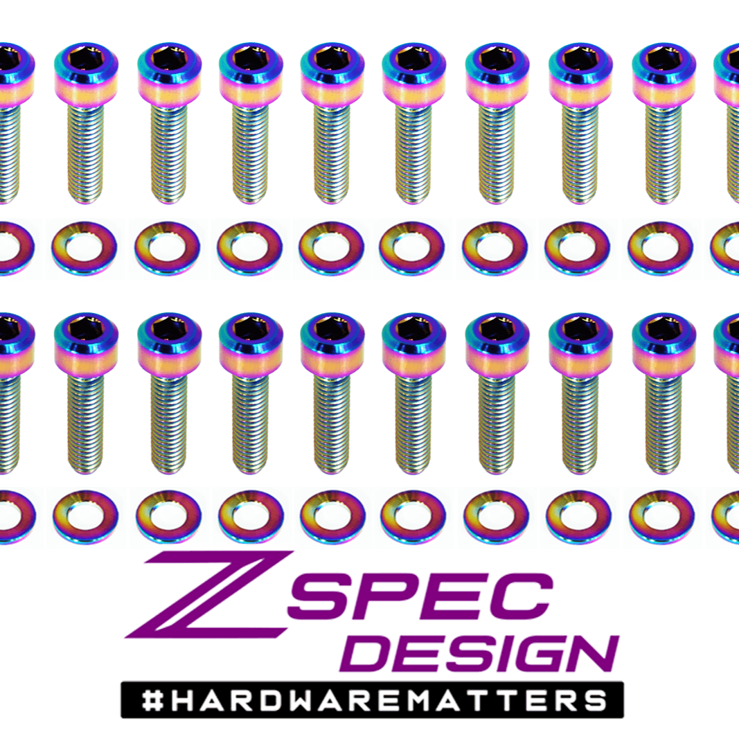 ZSPEC Coil Packs Dress Up Bolts® Kit for Nissan Z32 300zx, Titanium