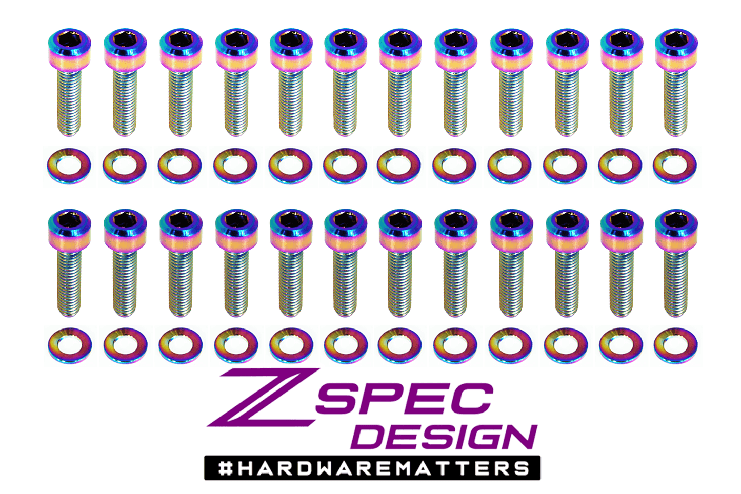 ZSPEC Coil Packs Dress Up Bolts® Kit for Nissan Z32 300zx, Titanium