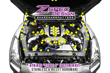 ZSPEC "Stage 2" Dress Up Bolts® Fastener Kit for '09-23 Nissan GTR (R35), Stainless & Billet