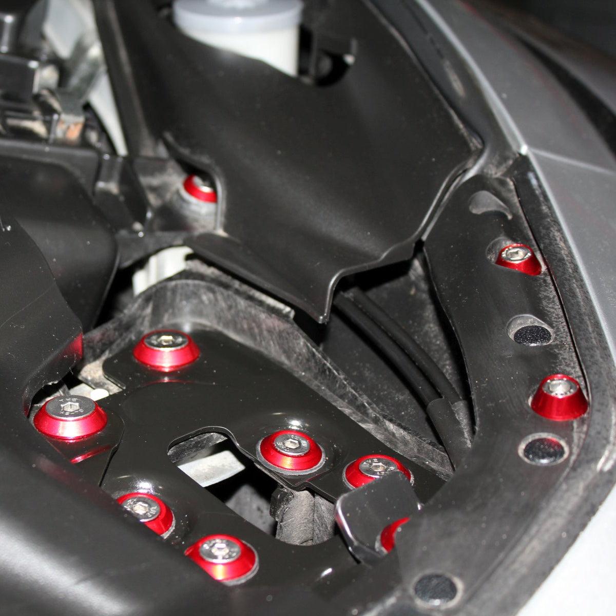 ZSPEC Stage-2 Dress Up Bolts® Fastener Kit for '09-'17 Infiniti G37/Q50 VQ37, Stainless & Billet