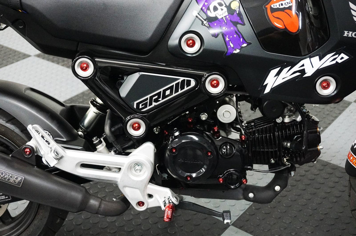 ZSPEC Dress-Up Bolts® Hardware Kit for the 2021+ Honda Grom Platform, Titanium