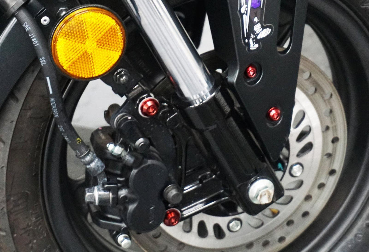 ZSPEC Dress-Up Bolts® Hardware Kit for the 2021+ Honda Grom Platform, Titanium