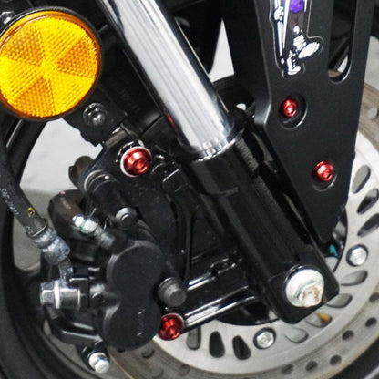 ZSPEC Dress-Up Bolts® Hardware Kit for the 2021+ Honda Grom Platform, Titanium