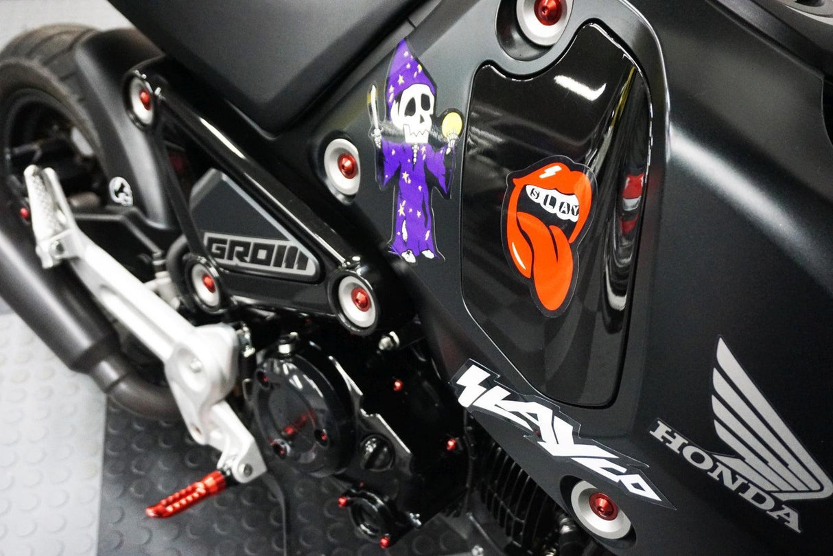 ZSPEC Dress-Up Bolts® Hardware Kit for the 2021+ Honda Grom Platform, Titanium