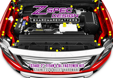 ZSPEC "Stage 2" Dress Up Bolts® Fastener Kit for 16+ Nissan Titan XD 5.6L, Stainless & Billet