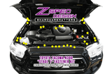 ZSPEC "Stage 1" Dress Up Bolts® Fastener Kit for '16-23 Toyota Tacoma N300, Stainless & Billet