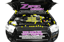 ZSPEC "Stage 2" Dress Up Bolts® Fastener Kit for '16-23 Toyota Tacoma N300, Stainless & Billet
