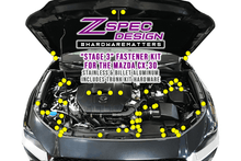 ZSPEC "Stage 3" Dress Up Bolts® Fastener Kit for 2020-2024 Mazda CX-30, Stainless & Billet